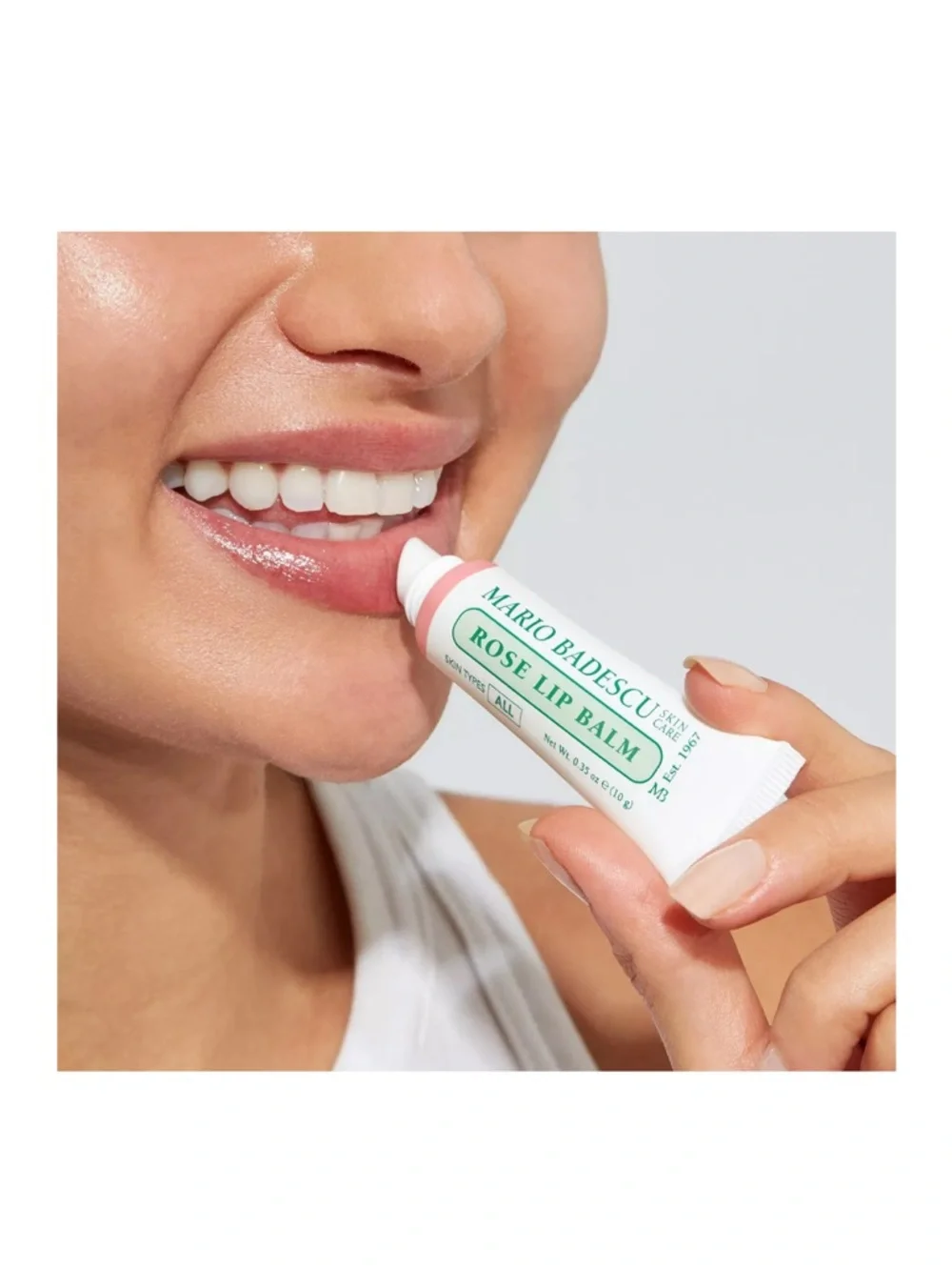 MARIO BADESCU Rose Lip Balm NIB 0.35oz